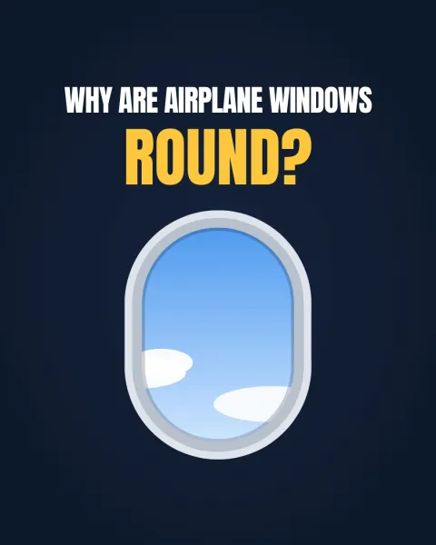 Why are airplane windows round?: video frame